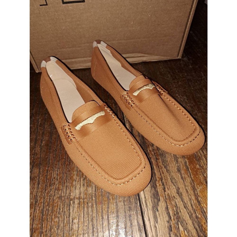 New Size 10-10.5 Brown Slip On Loafers Casual Shoes Comfortable
